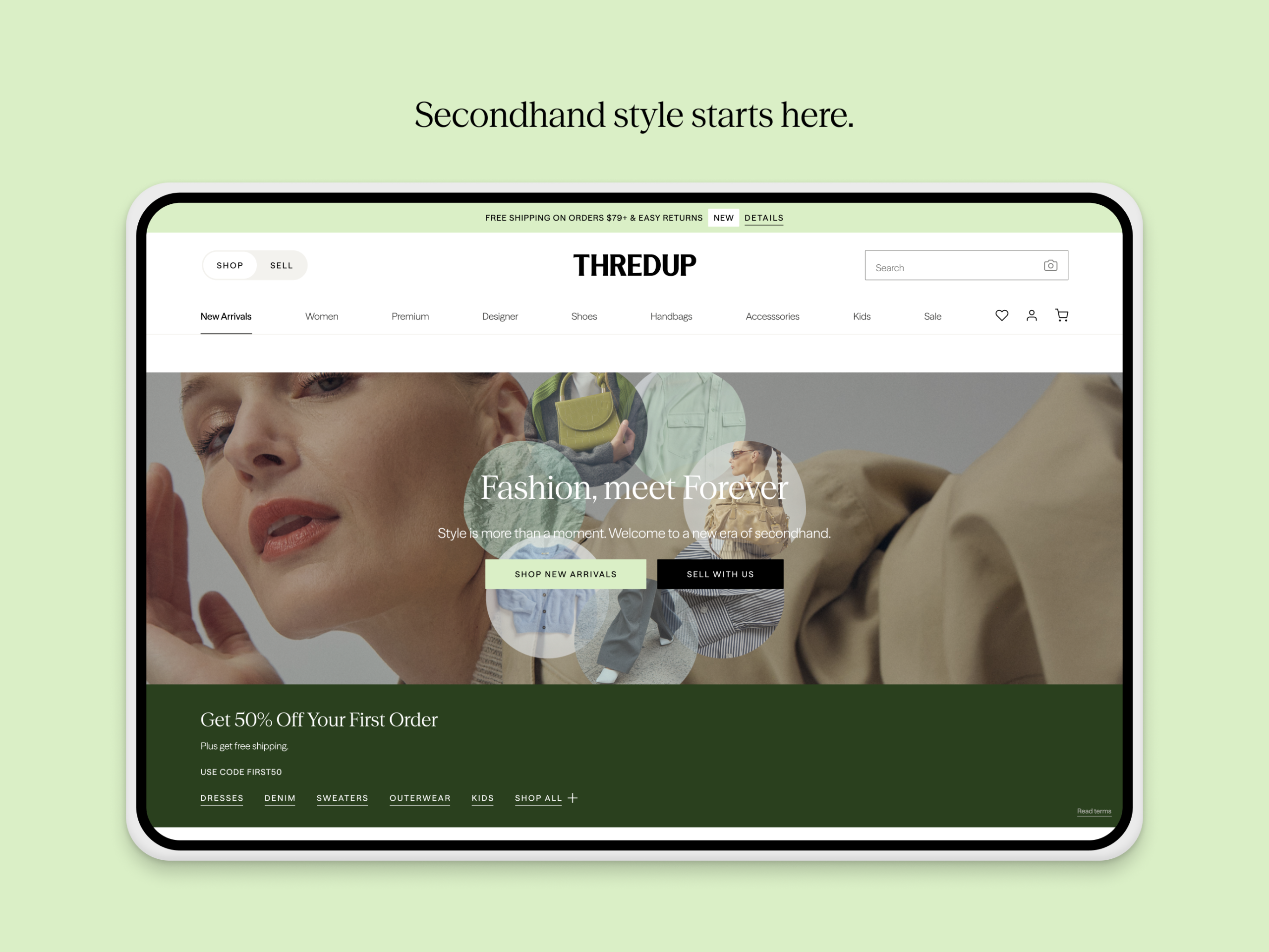 ThredUP: Online Thrift Store