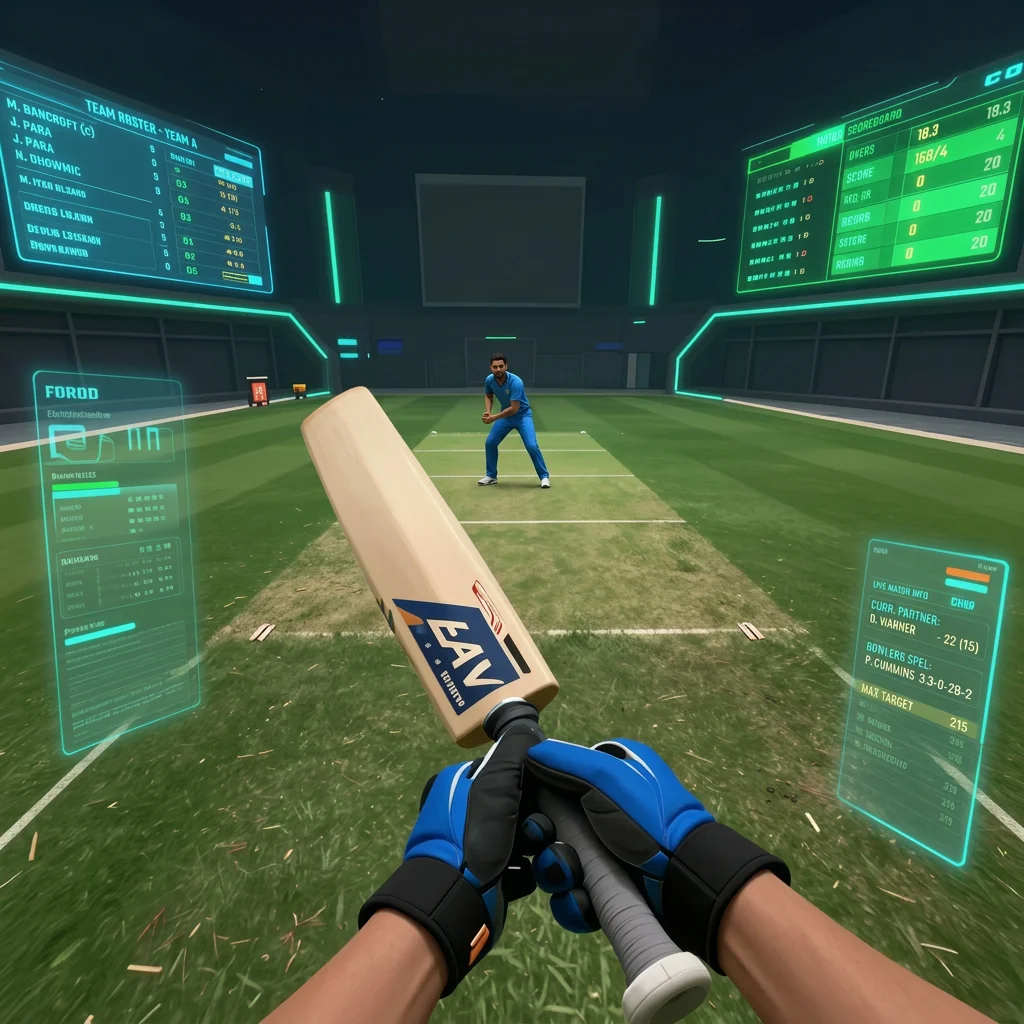 VR Cricket Gamification