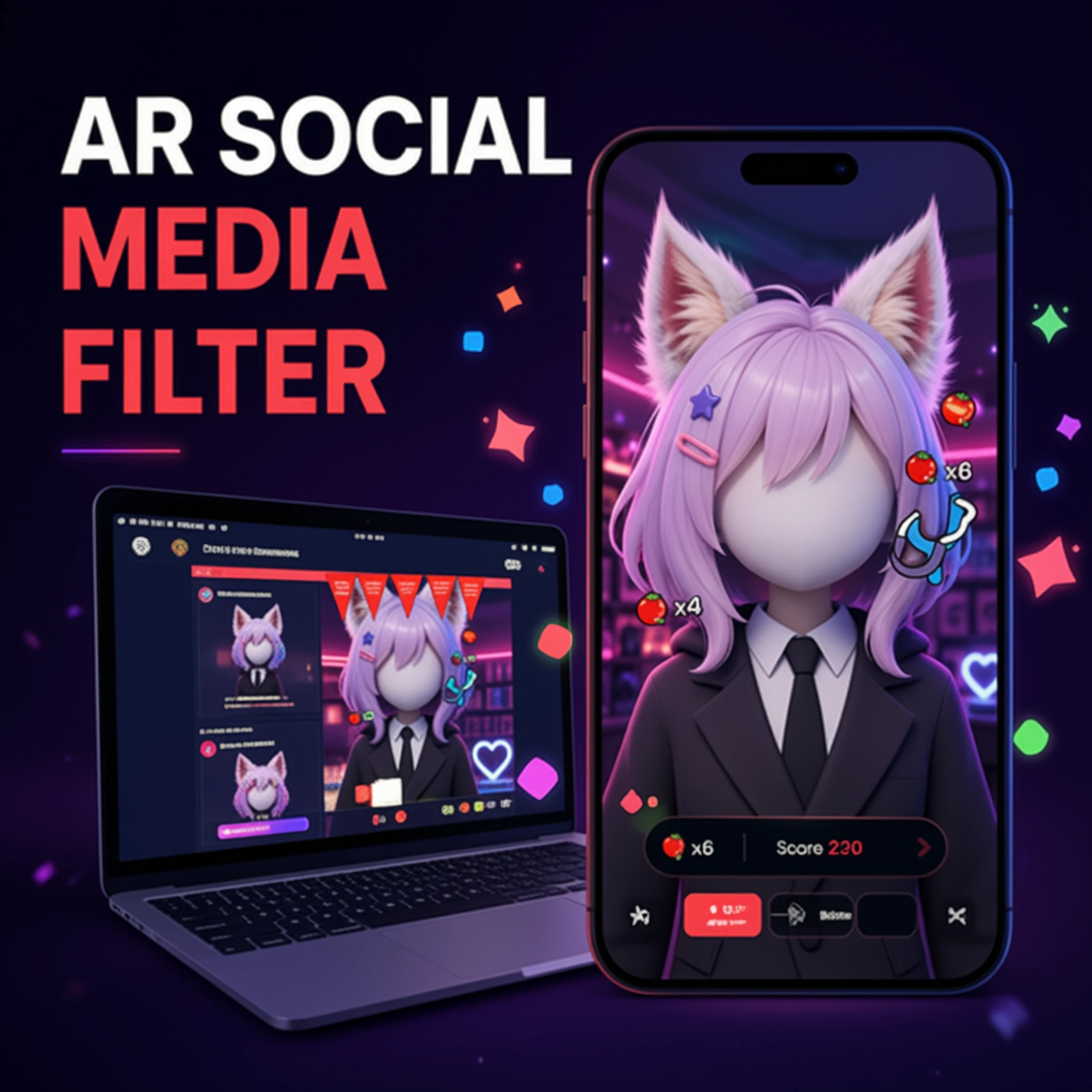AR Social Media Filter